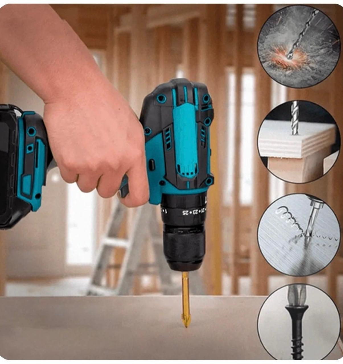 Drill Driver 48V - Taladra, atornilla y no se queda sin batería