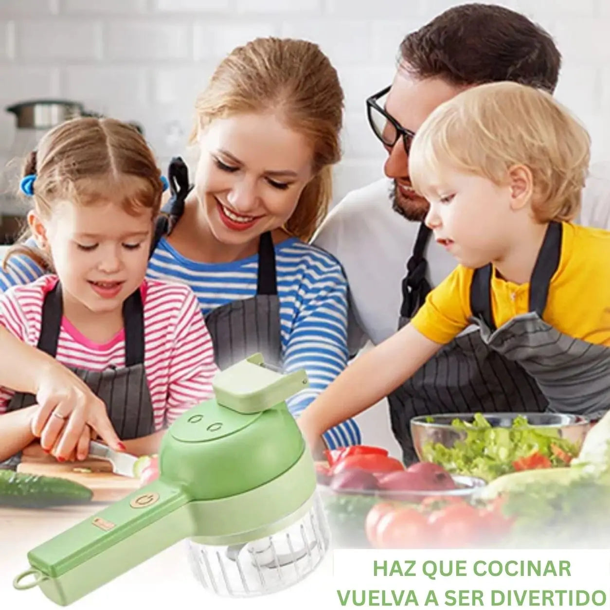 QuikChef® - Pica todo en segundos, sin ensuciar nada