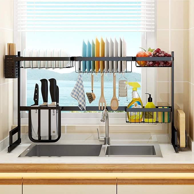 Rack Escurridor Lavaplatos SINK HOME + Accesorios