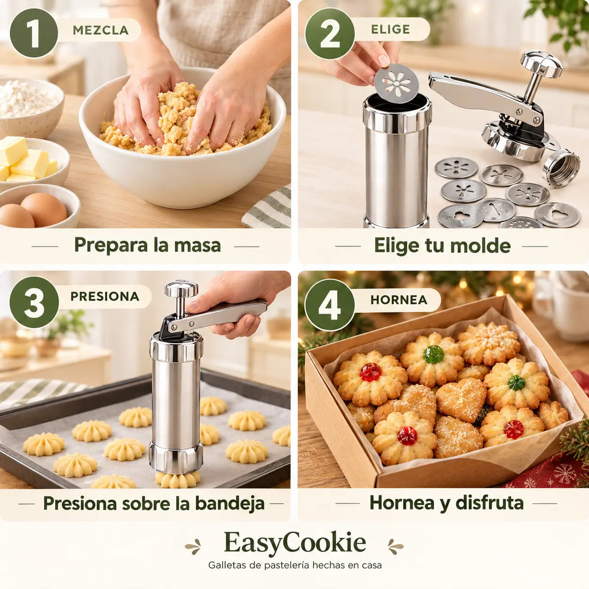 EasyCookie - Galletas de pastelería hechas en casa