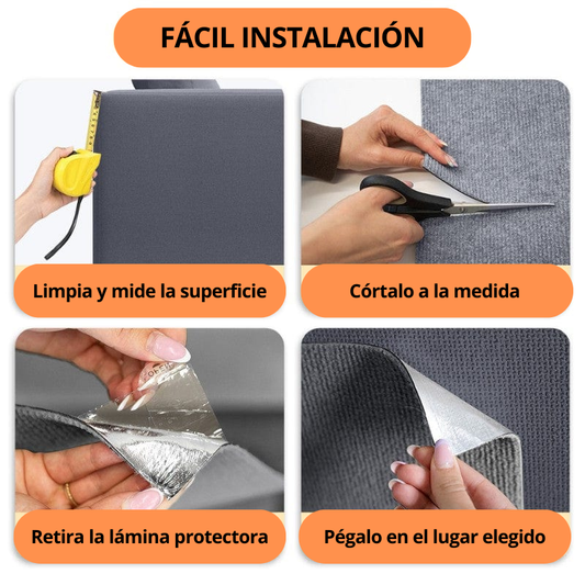 MICHISAFE® | Muebles a Salvo - Gatos Felices | RASCADOR ADHESIVO PARA GATOS