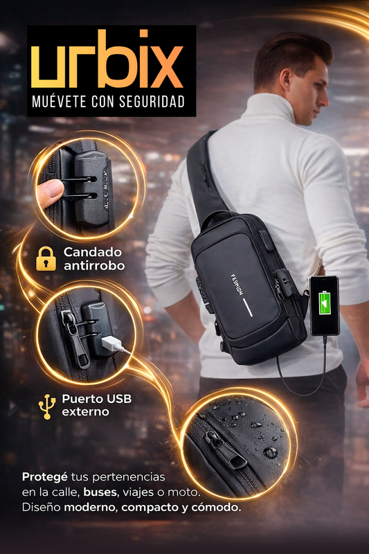Bolso Mochila Anti-Robo Urbix™