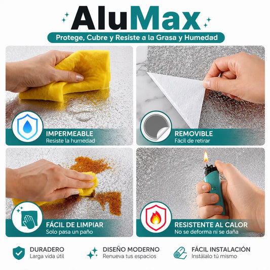 AluMax - Protege, Cubre y Resiste a la Grasa y Humedad