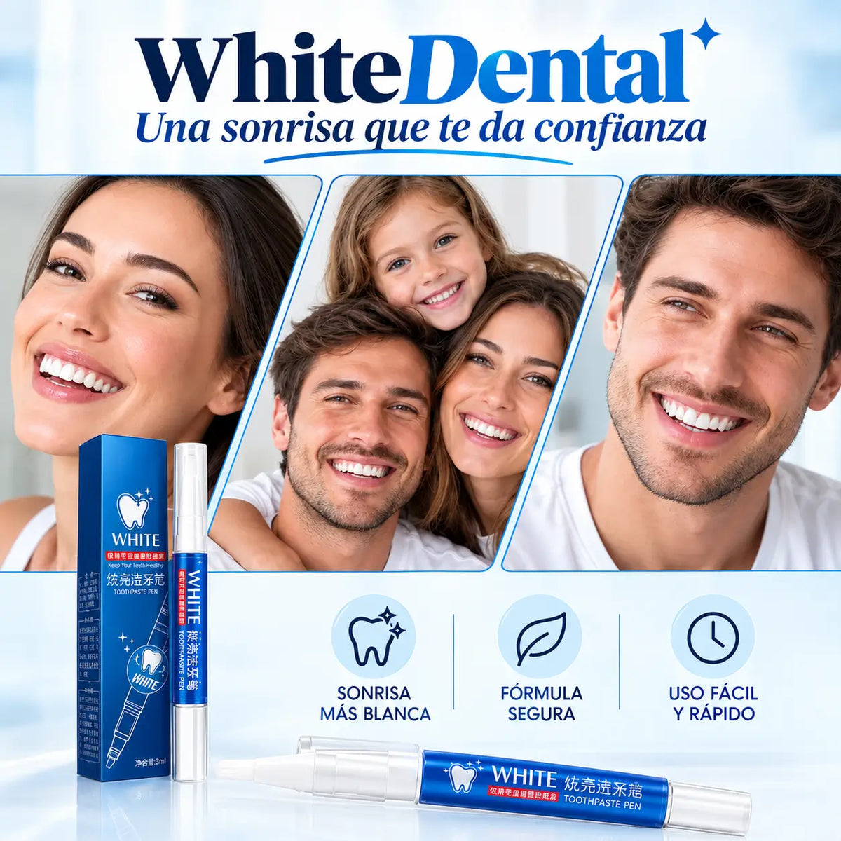 WhiteDent - Mejora la apariencia de tu sonrisa