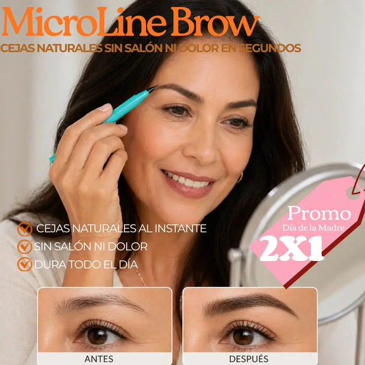 MicroLine Brow®- Cejas naturales sin salón ni dolor en segundos