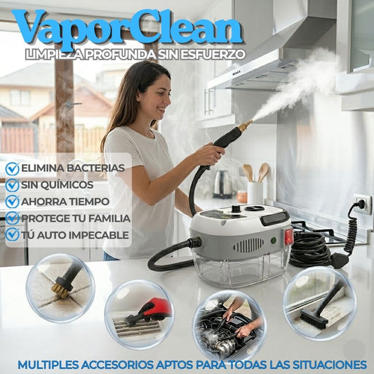 VaporClean® - Limpia grasa y suciedad en segundos