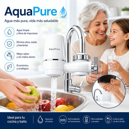 AquaPure® -  Cuida a tu familia, filtra lo que no ves.