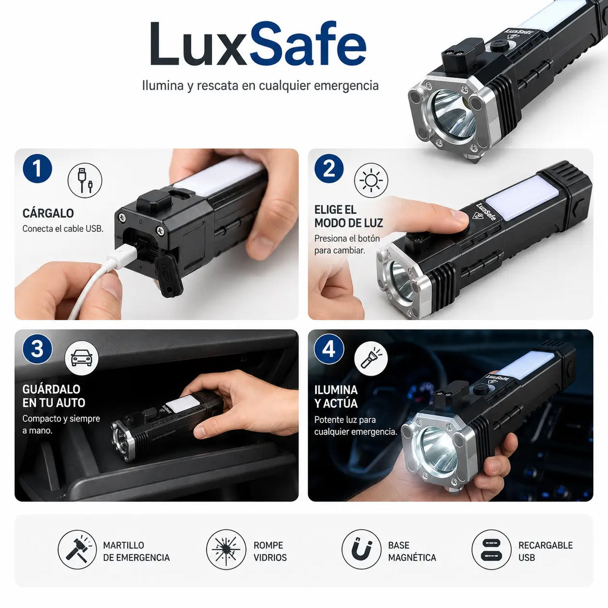 LuxSafe - Ilumina y rescata en cualquier emergencia