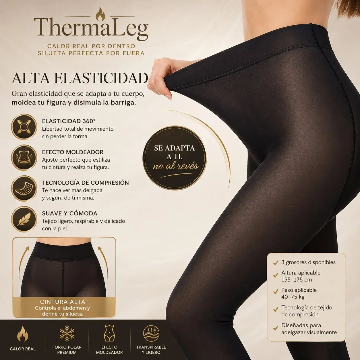 ThermaLeg - Calor real por dentro, silueta perfecta por fuera