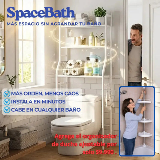 SpaceBath® - Más espacio sin agrandar tu baño