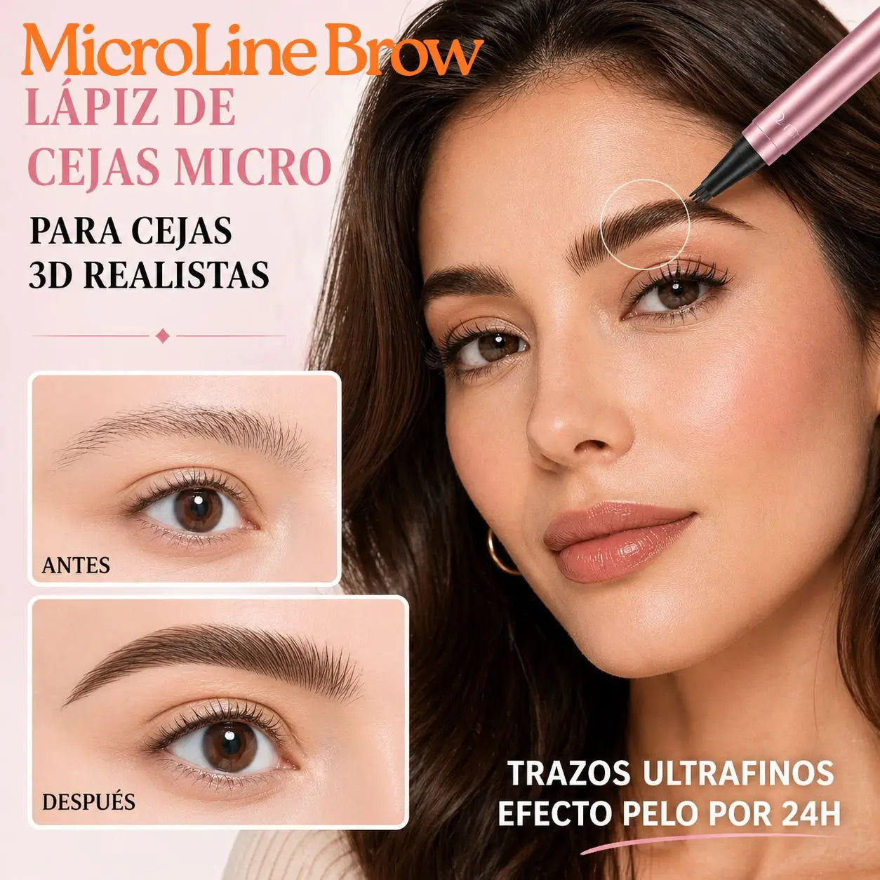 MicroLine Brow®- Cejas naturales sin salón ni dolor en segundos