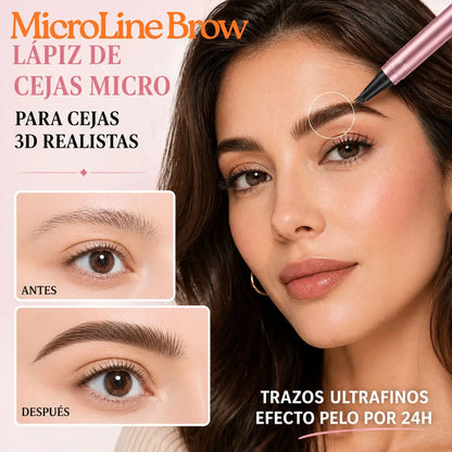 MicroLine Brow®- Cejas naturales sin salón ni dolor en segundos