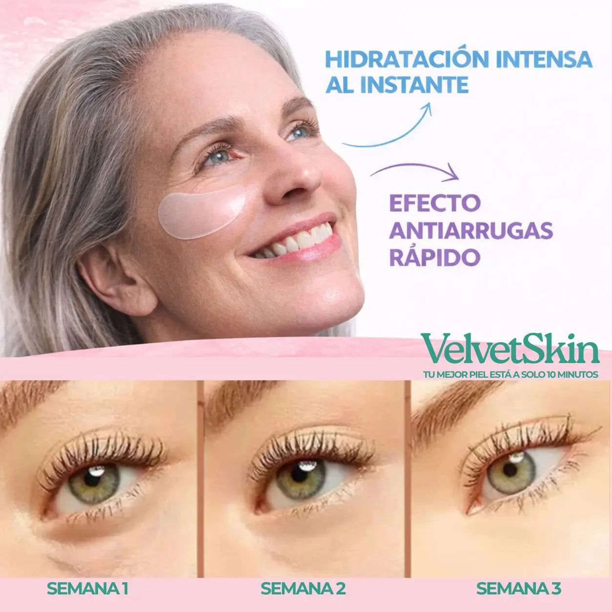 VelvetSkin® - Piel más tersa, fresca y radiante desde la primera vez