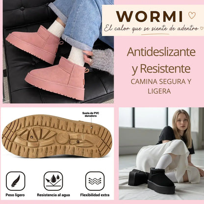 Wormi - Pies calentitos en casa, sin sacártelas para salir