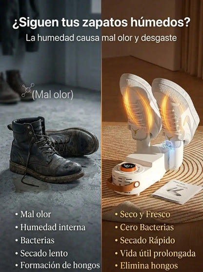ThermoFoot - Zapatos secos y sin bacterias, listos para usar