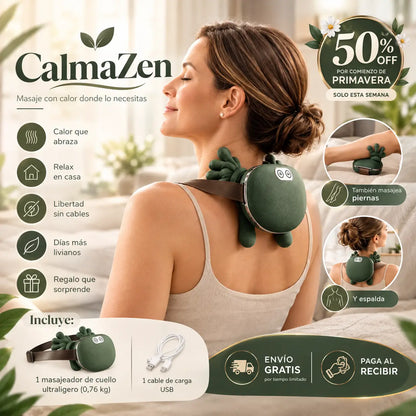 CalmaZen - Masaje con calor donde lo necesitas