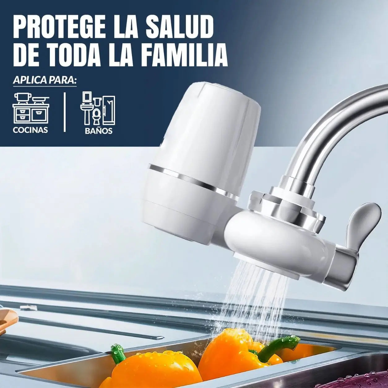 AquaPure® -  Cuida a tu familia, filtra lo que no ves.