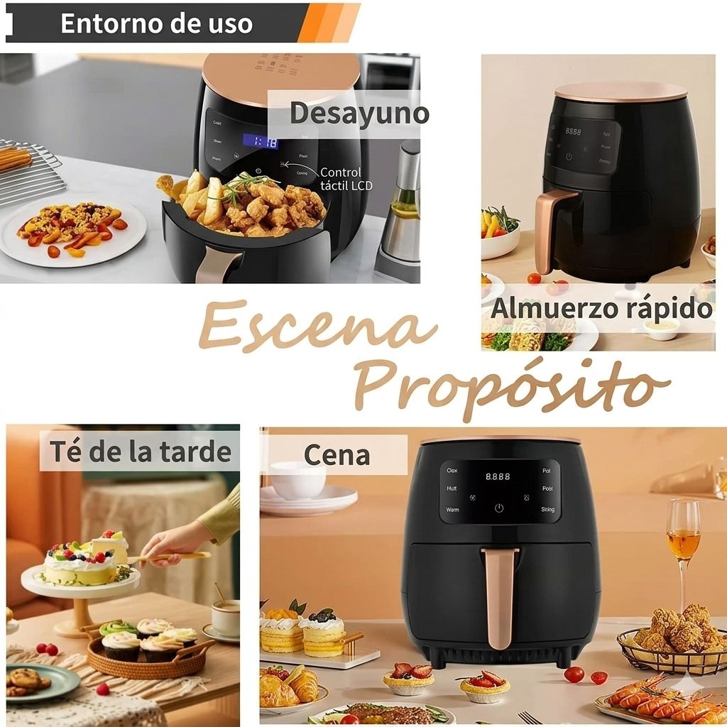 AirChef® 6L- Más sano, más rápido, más rico