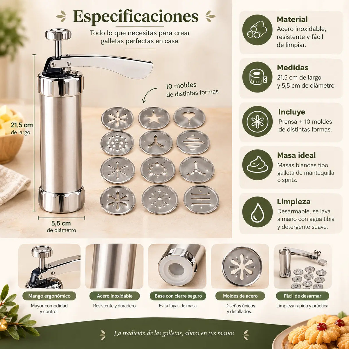 EasyCookie - Galletas de pastelería hechas en casa