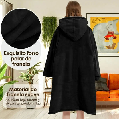 HoodNest®  - Calor de pies a cabeza, sin dejar de moverte
