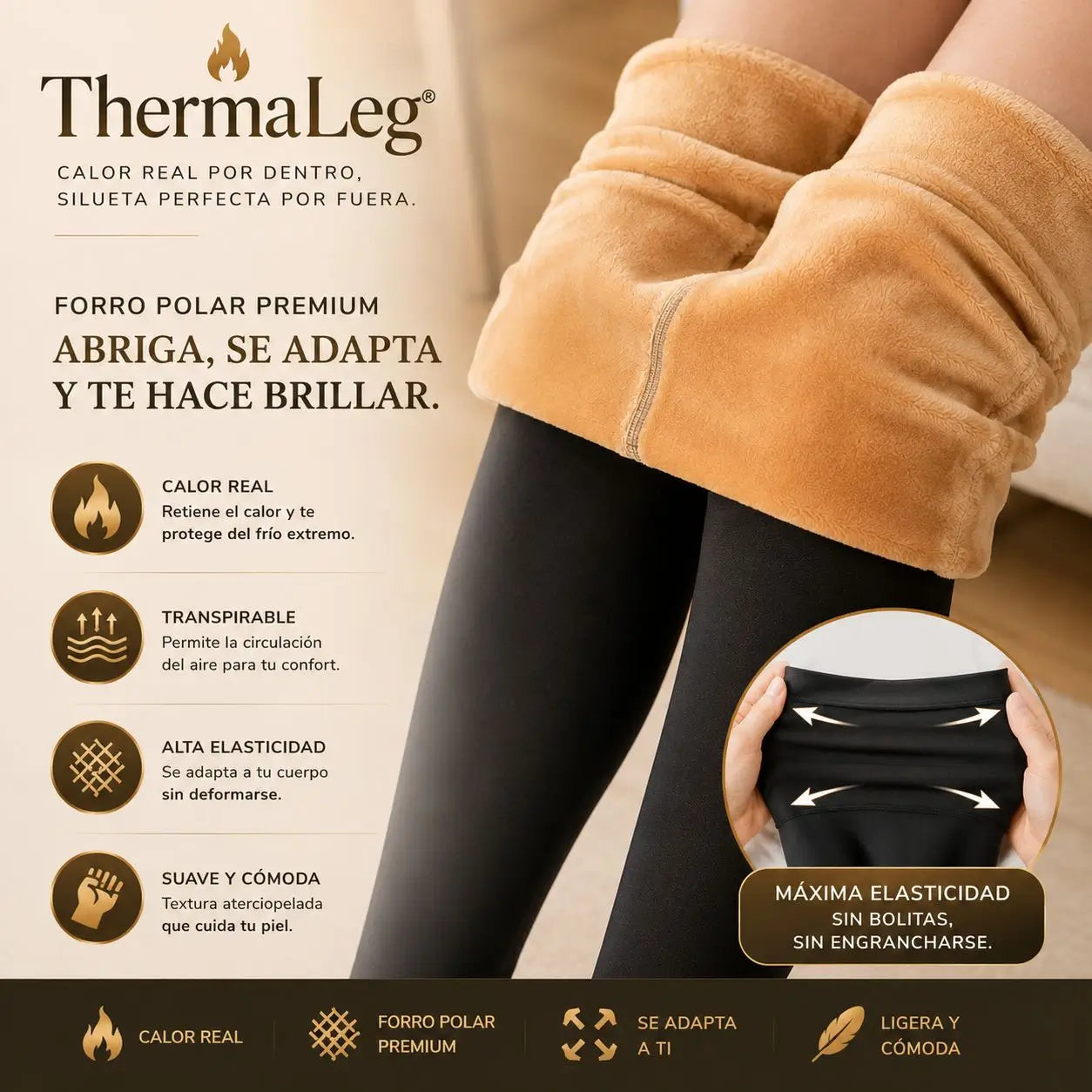ThermaLeg - Calor real por dentro, silueta perfecta por fuera