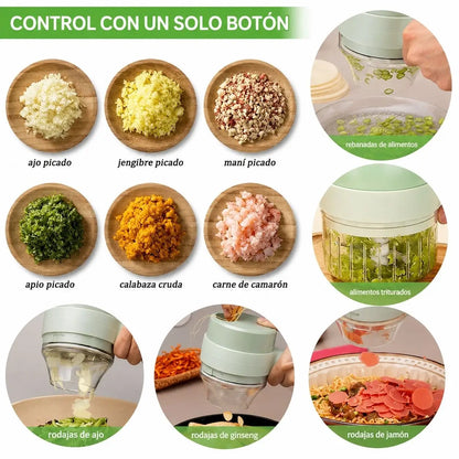 QuikChef® - Pica todo en segundos, sin ensuciar nada