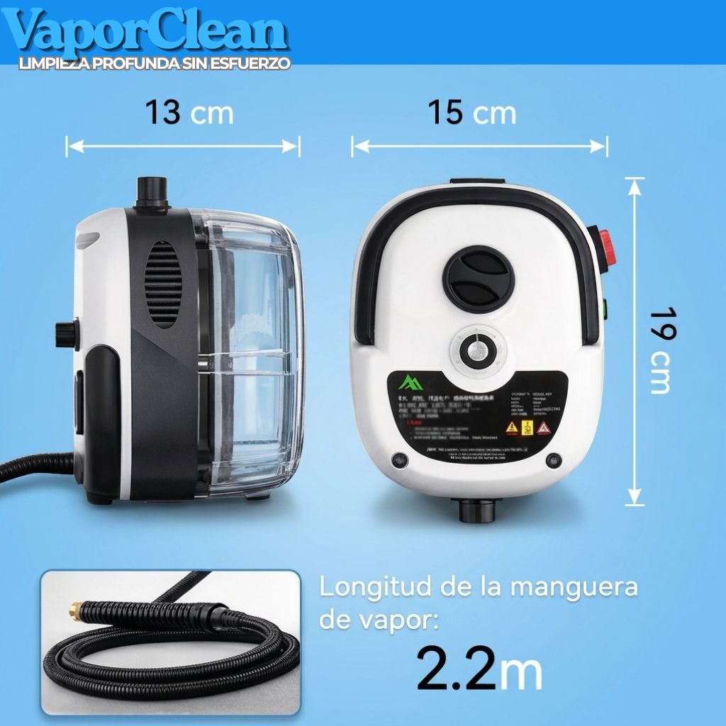 VaporClean® - Limpia grasa y suciedad en segundos