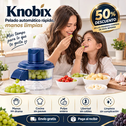 Knobix - Pelado automático rápido, manos limpias