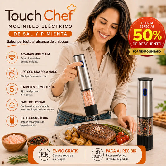 TouchChef - Sazón fresca a tu comida con solo un clic