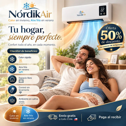 NórdikAir - Calor en invierno, Aire frío en verano