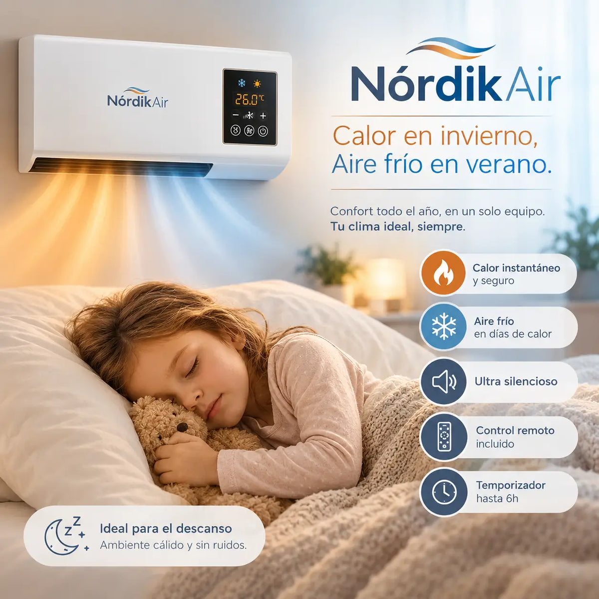 NórdikAir - Calor en invierno, Aire frío en verano