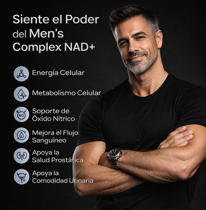 Selerb NAD+ Resveratrol x 60 Caps - SALUD MASCULINA, SIN RODEOS.