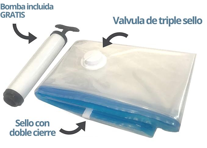 Bolsas de Vacío Vault Sac (4 pack 90x120 cm)