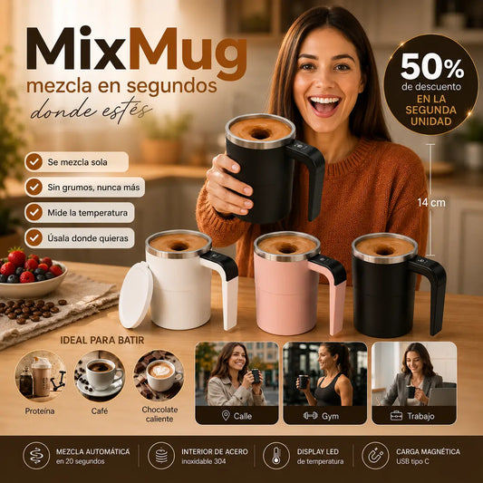 MixMug - mezcla y tempera tu bebida donde estés