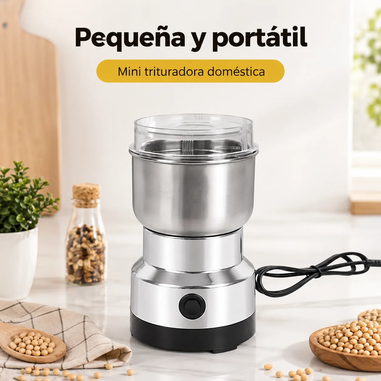 MiniMix - Muele los granos De Café Y Especias en un toque