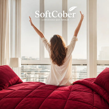 SoftCober - Suavidad y calidez que mereces. - Cobertor + Fundas de almohadas.