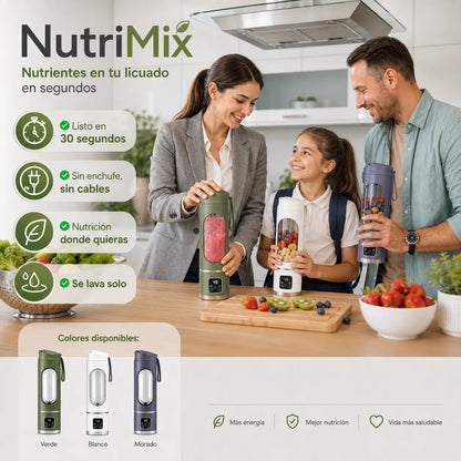 NutriMix – Vitaminas frescas en un solo paso donde sea