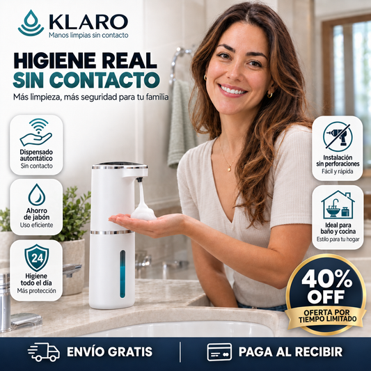KLARO - Manos limpias sin contacto