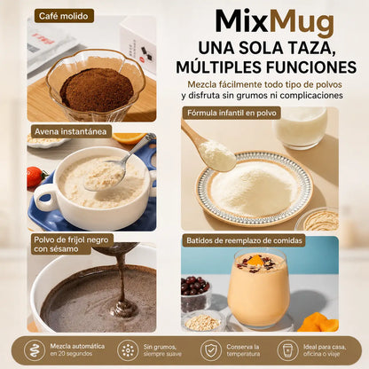 MixMug - mezcla y tempera tu bebida donde estés