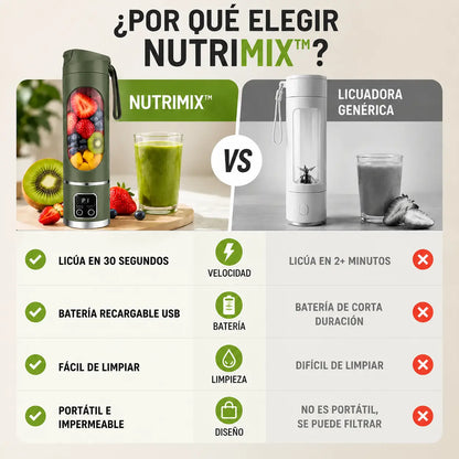 NutriMix – Vitaminas frescas en un solo paso donde sea