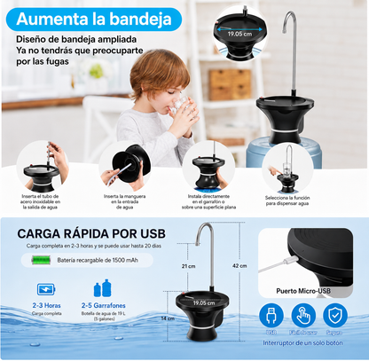 AquaBase - Tu botellón de siempre, ahora sin esfuerzo - 50% OFF OFERTA LIMITADA
