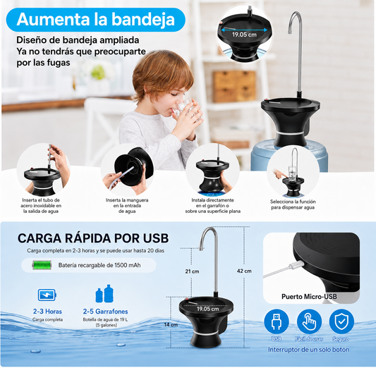 AquaBase - Tu botellón de siempre, ahora sin esfuerzo - 50% OFF OFERTA LIMITADA