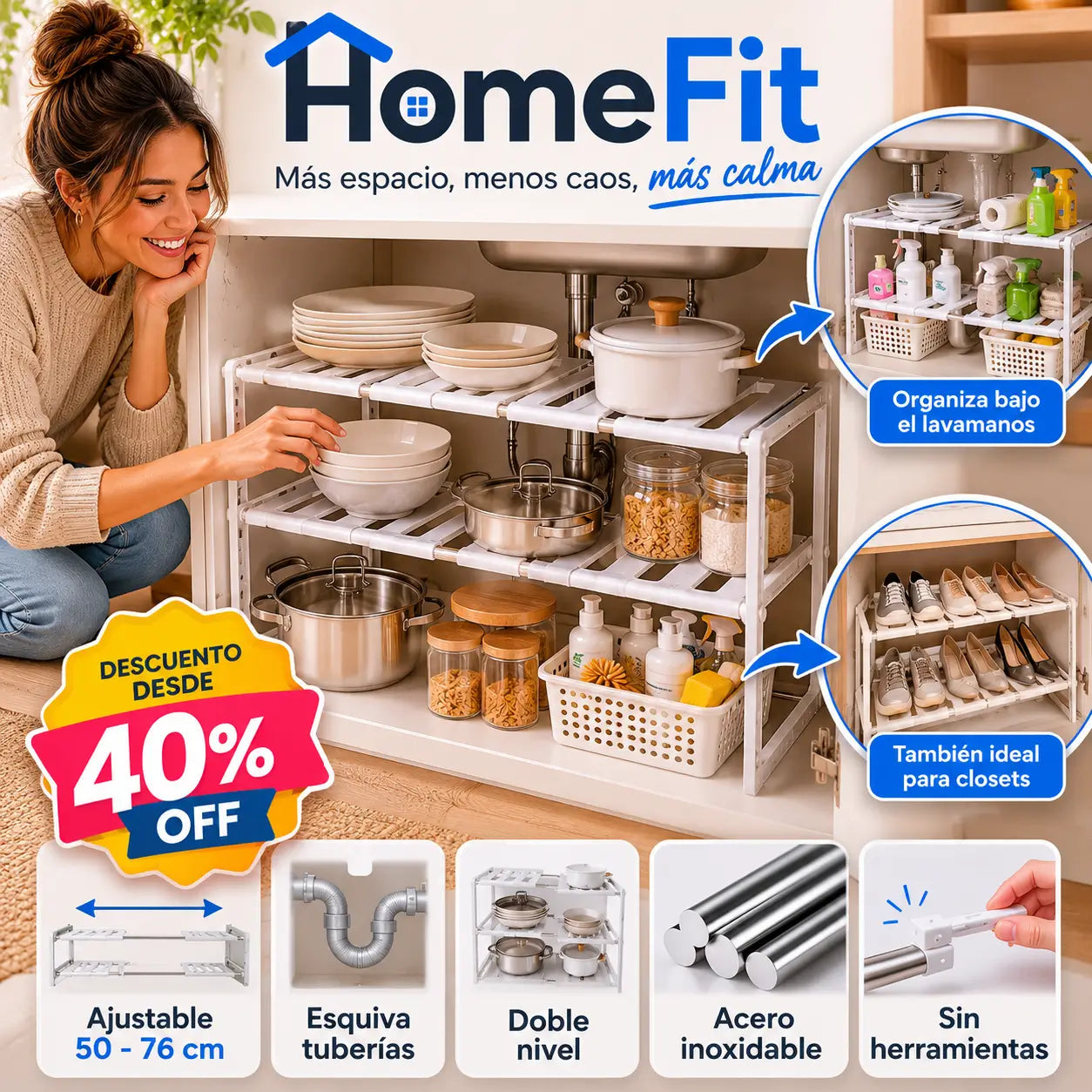 HomeFit - Más espacio donde más lo necesitas