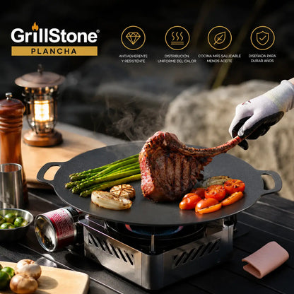 GrillStone - tu parrilla en casa adentro o al aire libre