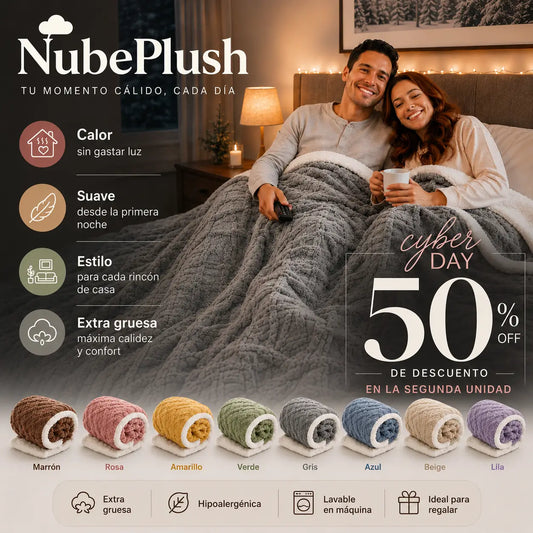 NubePlush - Tu rincón cálido estas noches y días de frío - 200X230