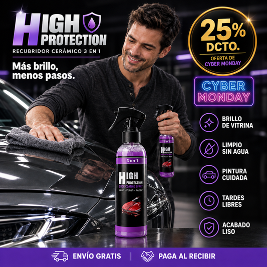 Rayhong High Protection - Recubridor ceramico 3 en 1