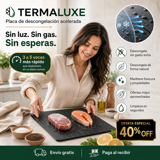 Termaluxe - Placa de descongelación acelerada