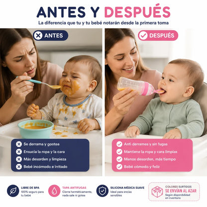 BabySpoon - La comida del bebé lista con un apretón