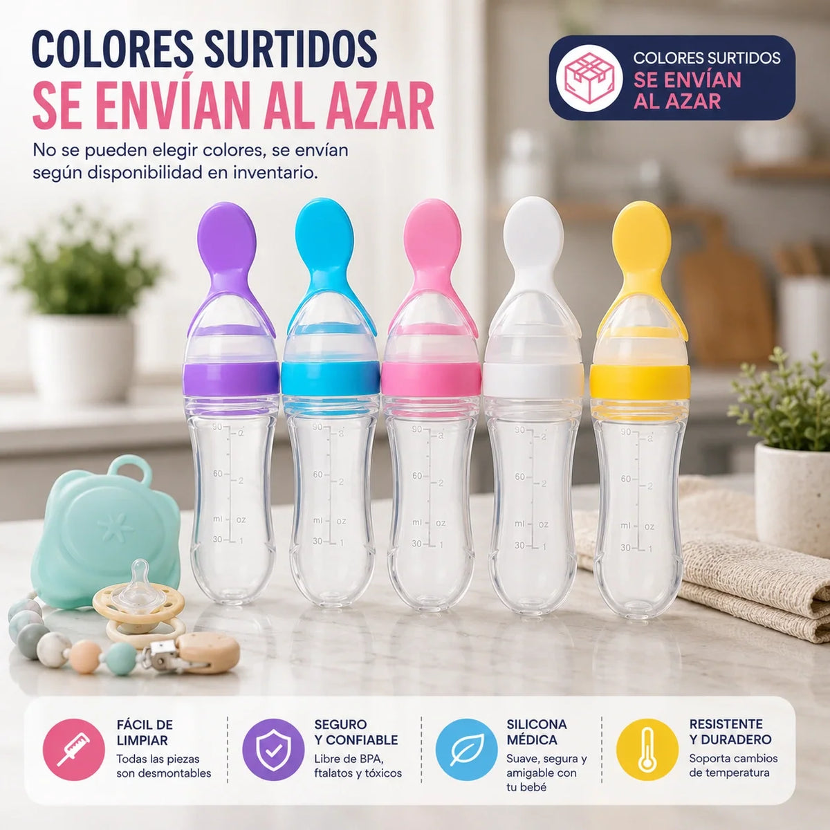 BabySpoon - La comida del bebé lista con un apretón