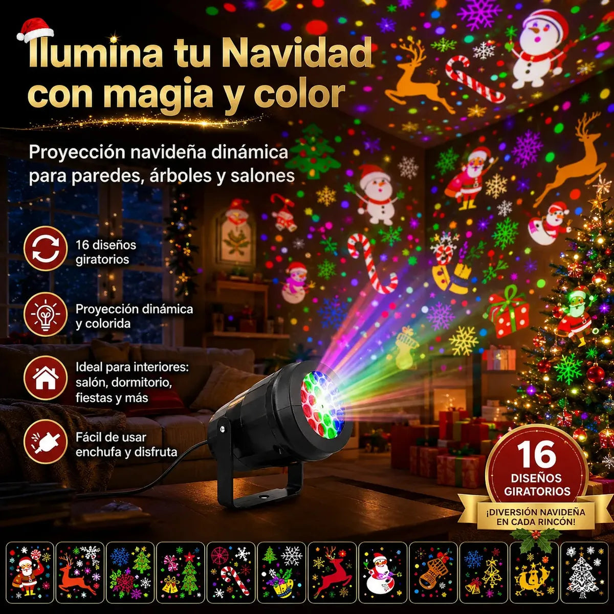 NavidaLux - Proyecta la Navidad en segundos